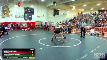 138 lbs Champ. Round 2 - Viviano Gutierrez, Northview vs Eddie Guzman, Chaffey