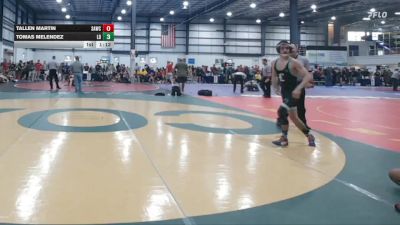 126 lbs Champ. Round 3 - Tomas Melendez, Legacy Dragons vs Tallen Martin, South Augusta Wrestling Club