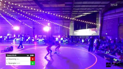 80 lbs Consi Of 8 #1 - Jaxi Jean Downing, Valley Bad Boys vs Lyla Spangler, Queens Of Mayhem