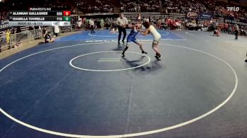 G 114 lbs Cons. Round 1 - Alannah Gallagher, Benton Girls vs Isabella Tourelle, Patrick Taylor - Science/Tech. Girls