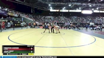 3A 220 lbs Champ. Round 1 - Trenton Hawker, Weiser vs Adam West, Snake River