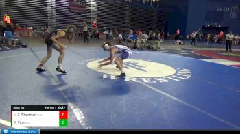 113 lbs Cons. Round 2 - Zach Sherman, Chambersburg vs Ty Tice, Eastside