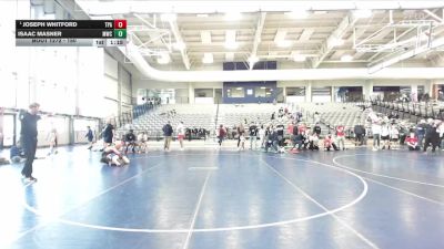 150 lbs Quarterfinal - Joseph Whitford, Team Pride Academy vs Isaac Masner, Millard Wrestling Club