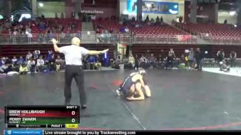 132 lbs Round 3 (3 Team) - Drew Hollibaugh, Waverly vs Perry Swarm, Kearney