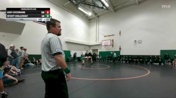 144 lbs Round 1 (6 Team) - Levi Cochrane, Greybull/Riverside vs Wyatt Holloway, Lander