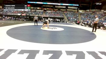 144 lbs Semifinal - Joshua Kerr, Maize South HS vs Jet Millison, Basehor-Linwood HS