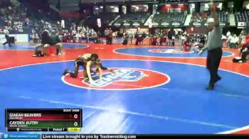 3 lbs Quarterfinal - Cayden Autry, White County vs Izaeah Beavers, Rockmart