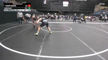 184 lbs Cons. Round 3 - Jaron Alf, Ottawa University vs Kaden Martin, Arizona Christian University