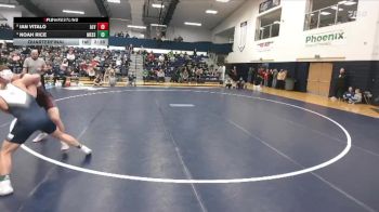 157 lbs Quarterfinal - Ian Vitalo, Alvernia vs Noah Rice, Messiah