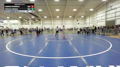 74 lbs Consi Of 4 - Landon Roderick, Kryptonite Wrestling Klub vs Faroah Cepeda, Providence BTS