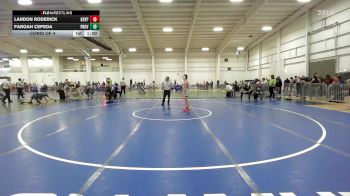 74 lbs Consi Of 4 - Landon Roderick, Kryptonite Wrestling Klub vs Faroah Cepeda, Providence BTS