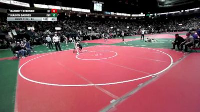 84 lbs Cons. Round 4 - Mason Barnes, DWC3 vs Barrett Sterner, GFF3