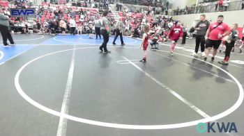 61-64 lbs Round Of 16 - Anthony Wardlow, Heat vs Serenity Widener, Claremore Wrestling Club