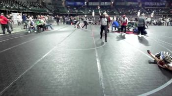 50 lbs 5th Place - Valentina Griffoul, Elmwood Park vs Carlin Keating, Highland