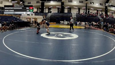 120 lbs Quarters & 1st Wb (16 Team) - Dane Jones, Luella vs Sebastian Rodriguez, West Laurens