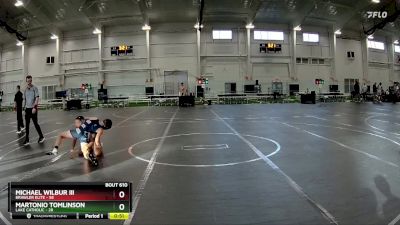 88 lbs Round 2 - Michael Wilbur Iii, Brawler Elite vs Martonio Tomlinson, Lake Catholic