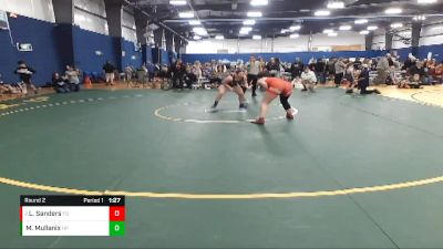 165 lbs Round 2 - Lexi Sanders, Fighting Squirrels vs Madden Mullanix, New Plymouth