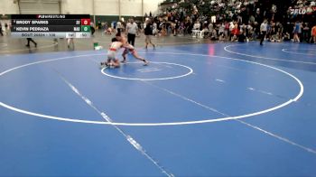 138 lbs Cons. Round 2 - Kevin Pedraza, Madison vs Brody Sparks, Southwest Valley