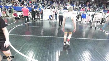 100 lbs Consolation - Gunner Bishop, Bristow Elementary Wrestling Club vs Kade Church, Skiatook Youth Wrestling