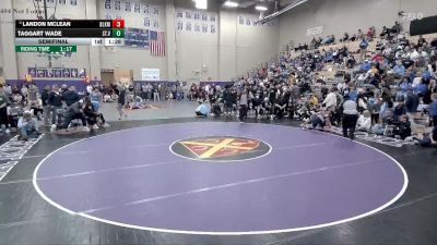 144 lbs Semifinal - Landon McLean, Blackman vs Taggart Wade, St. Vincent St. Mary
