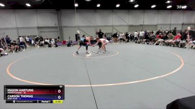 190 lbs Round 3 (8 Team) - Mason Hartung, Pennsylvania vs Carson Thomas, Ohio Blue