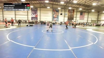 100 lbs Round Of 32 - Chase Shirley, NY vs Knox Ritchie, TN