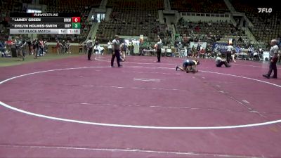 6-7A 138 1st Place Match - Evelyn Holmes-smith, Enterprise HS vs Lainey Green, Brookwood Jr-Sr