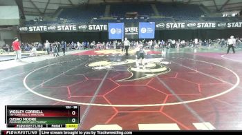 98 lbs Cons. Round 2 - Ozero Moore, Punisher Wrestling Company vs Wesley Corriell, Tri-Town Bullyz Wrestling