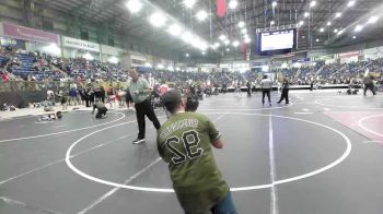 49 lbs Consi Of 8 #2 - Gilbert Rodriguez, Ridge WC vs Josiah Apodaca-Mosman, Knights Youth Wrestling