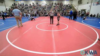 105 lbs Consi Of 4 - Noah Garcia, Wagoner Takedown Club vs Cage Morrison, Spiro Bulldog Wrestling