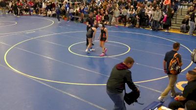 107 lbs Champ. Round 1 - Yanalyse Reyes, Dunkirk vs Abby Alexander, Lyndonville