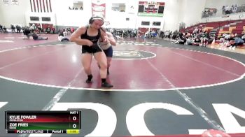 138 lbs Semifinal - Zoe Fries, Kuna vs Kylie Fowler, Middleton