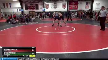 220 lbs Round 1 - Evan Franke, Muscatine vs Daniel Sokolik, Fort Madison