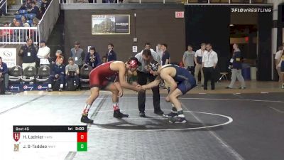 157 lbs Prelims - Hunter Ladnier, Harvard vs J. Stanton-Taddeo, Navy