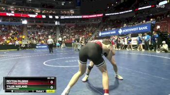 2A-144 lbs Champ. Round 2 - Peyton Pilgrim, Assumption, Davenport vs Tyler Wieland, Independence