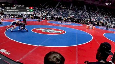 2A-190 lbs Cons. Round 1 - Dario Ferizovic, East Jackson HS vs Noah Oliver, Columbus