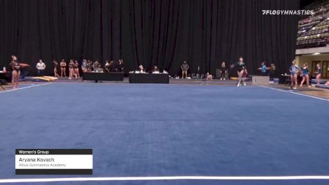 Aryana Kovach - Women's Group, Altius Gymnastics Academy - 2021 Women's Xcel Region 4 Championships