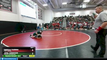 190 lbs Cons. Round 2 - April Garayzar, George Washington vs Dahlila Tijerina, Fort Lupton