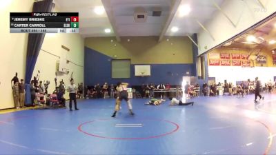 165 lbs Cons. Round 4 - Jeremy Brieske, Etiwanda vs Carter Carroll, Elsinore