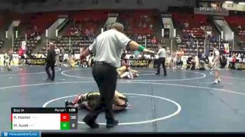 117 lbs Round 5 (6 Team) - Matt Ausel, Funky Monkeys Grey vs Ryan Mosher, MI Pitbulls