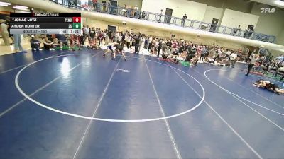 150 lbs 3rd Place Match - Ayden Hunter, 208 Spartans vs Jonas Lotz, Payson Lion Wrestling Club