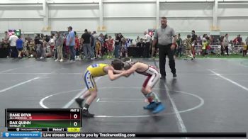 56 lbs Round 4 (8 Team) - Dane Bova, All American vs Dax Quinn, Rambler