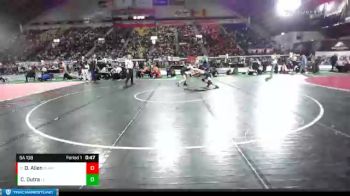 5A 138 lbs Cons. Round 1 - Dace Allen, Rocky Mountain vs Caden Dutra, Lake City