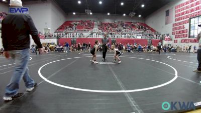 66 lbs Quarterfinal - Bryer Kincaid, Grover Rains Wrestling Club vs Jensen Thompson, Piedmont