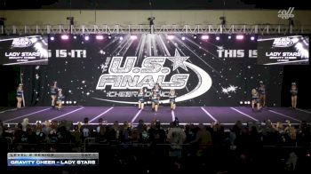 Gravity Cheer - Lady Stars [2026 L2 Senior Day 1] 2026 The U.S. Finals Worcester