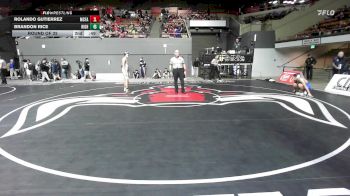132 lbs Round Of 16 - Jaden Garcia, Clovis vs Logan Cervantes, Highland