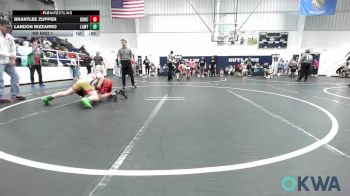 100 lbs Rr Rnd 1 - Brantlee Zupper, Duncan Demon Wrestling vs Landon Bizzarro, Lawton Legends Youth Wrestling