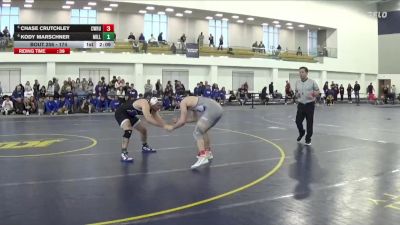 174 lbs Cons. Semi - Kody Marschner, Millikin vs Chase Crutchley, Case Western Reserve