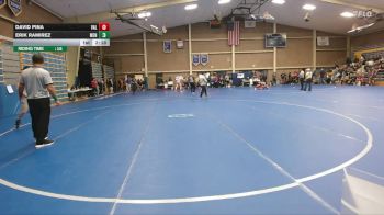 125 lbs Cons. Round 3 - Erik Ramirez, Menlo vs David Pina, Valiant