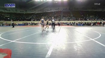 88 lbs Consi Of 8 #2 - Zailyn Garland, Sand Springs HS vs Nadelyn Casey, Little Axe Women's Wrestling